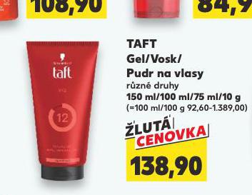 TAFT VOSK NA VLASY
