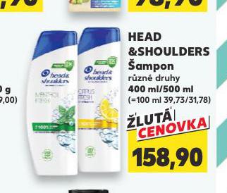 HEAD & SHOULDERS AMPON NA VLASY
