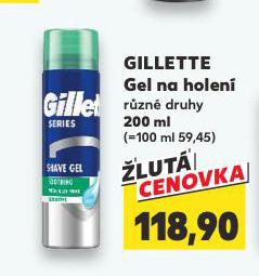 GILLETTE GEL NA HOLEN