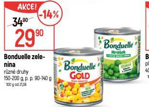 BONDUELLE ZELENINA