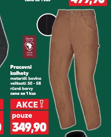 PRACOVN KALHOTY