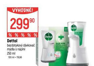 DETTOL BEZDOTYKOV DVKOVA