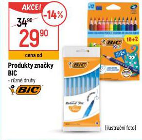PRODUKTY ZNAKY BIC