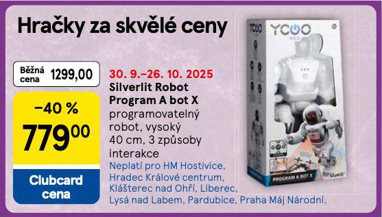 SILVERLIT ROBOT PROGRAM A BOT X