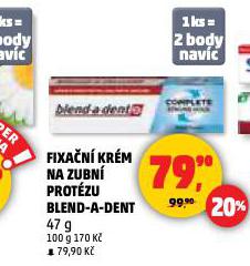 BLEND A DENT FIXAN KRM NA ZUBN PROTZU