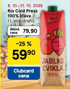 RIO COLD PRESS 100% TVA