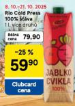 RIO COLD PRESS 100% TVA