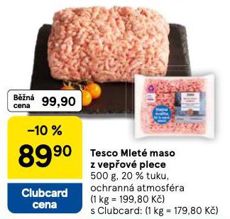 MLET MASO Z VEPOV PLECE