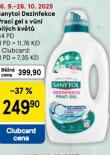 SANYTOL DEZINFEKCE PRAC GEL S VN BILCH KVT