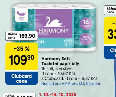 HARMONY SOFT TOALETN PAPR