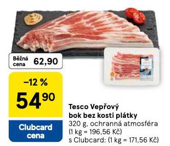 VEPOV BOK BEZ KOSTI PLTKY