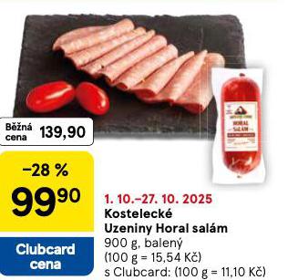 KOSTELECK UZENINY HORAL SALM