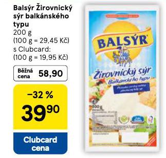 BALSR IROVNICK SR BALKNSKHO TYPU