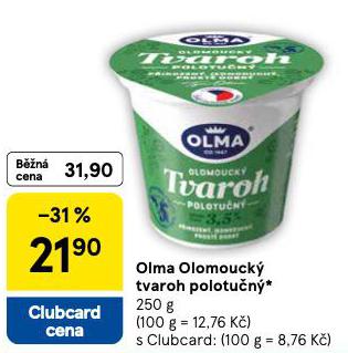 OLMA OLOMOUCK TVAROH POLOTUN
