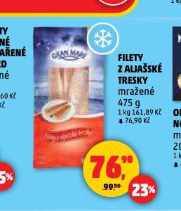 FILETY Z ALJASK TRESKY