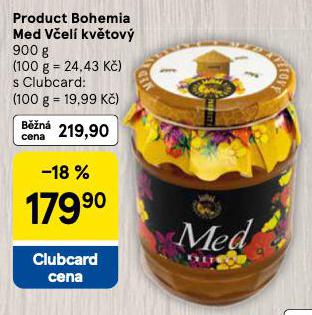 PRODUCT BOHEMIA MED VEL KVTOV
