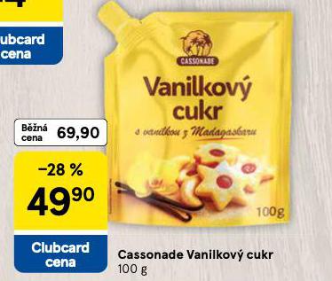 CASSONADE VANILKOV CUKR