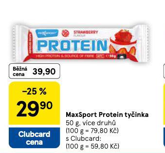 MAXSPORT PROTEINOV TYINKA