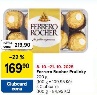 FERRERO ROCHER PRALINKY