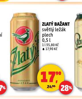 PIVO ZLAT BAANT