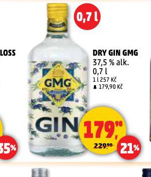 DRY GIN GMG