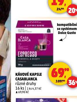 KVOV KAPSLE CASABLANCA