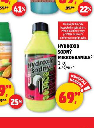 HYDROXID SODN MIKROGRANULE