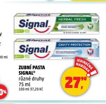 SIGNAL ZUBN PASTA