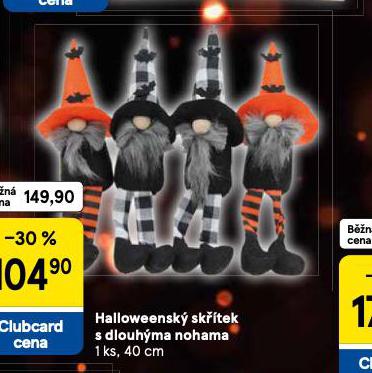 HALLOWEENSK SKTEK S DLOUHMA NOHAMA