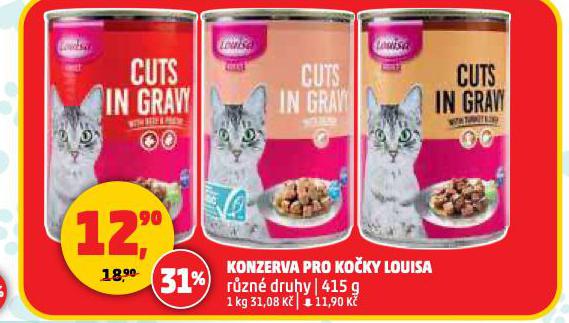 LOUISA KONZERVA PRO KOKY