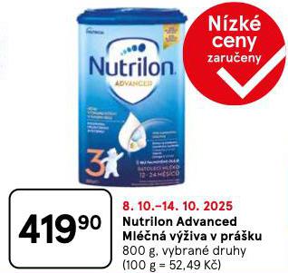 NUTRILON ADVANCED MLN VݎIVA V PRKU