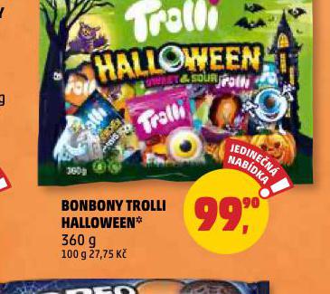 BONBONY TROLLI HALLOWEEN