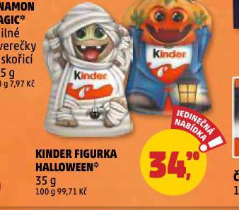 KINDER FIGURKA HALLOWEEN