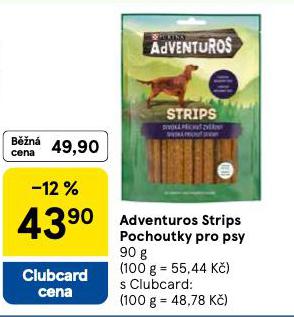 ADVENTUROS STRIPS POCHOUTKY PRO PSY