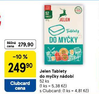JELEN TABLETY DO MYKY NDOB