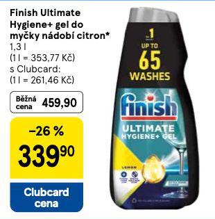 FINISH ULTIMATE HYGIENE+ GEL DO MYKY NDOB CITRON