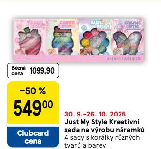 JUST MY STYLE KREATIVN SADA NA VROBU NRAMK