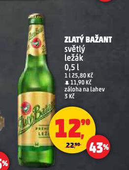 PIVO ZLAT BAANT