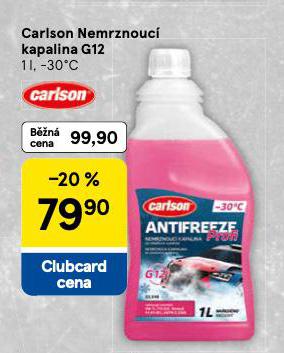 CARLSON NEMRZNOUC KAPALINA G12