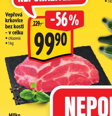 VEPOV KRKOVICE BEZ KOSTI - V CELKU
