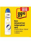 DOVE ADVANCED CARE ANTIPERSPIRANT SPREJ