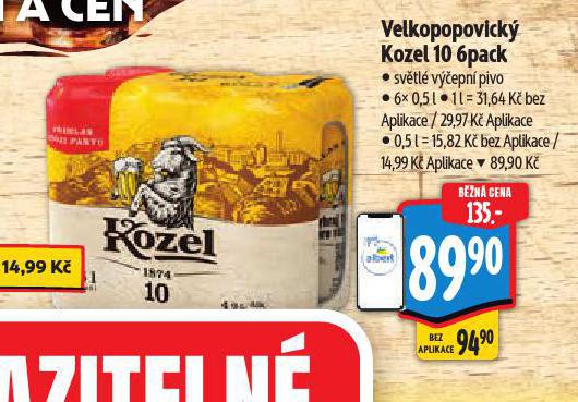 VELKOPOPOVICK KOZEL 10 6PACK