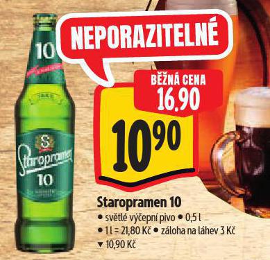 STAROPRAMEN 10
