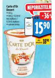 CARTE DOR DEZERT