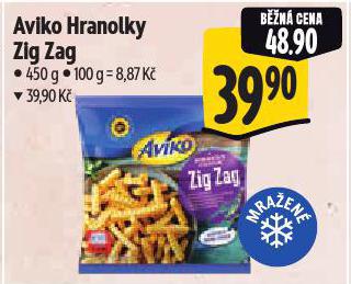 AVIKO HRANOLKY ZIG ZAG