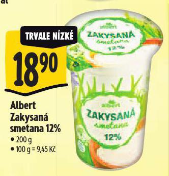 ZAKYSAN SMETANA 12%