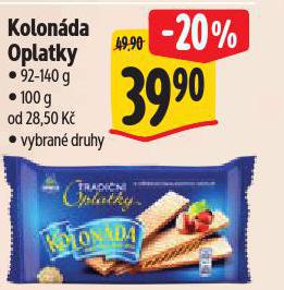 KOLONDA OPLATKY
