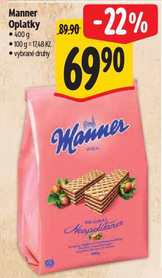 MANNER OPLATKY