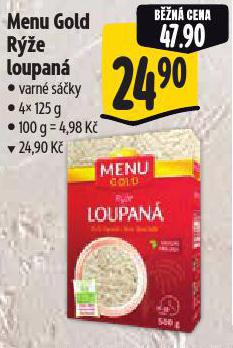 MENU GOLD RݎE LOUPAN