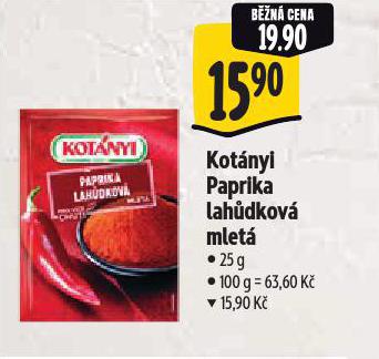 KOTNYL PAPRIKA LAHDKOV MLET